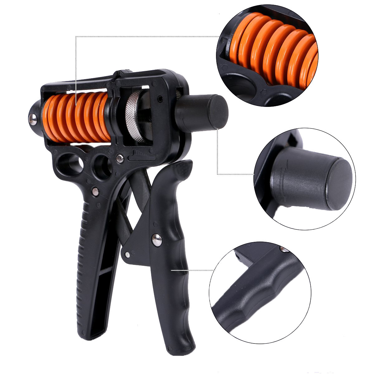 Hand Grips 5165kg Finger Expander Hand Grip Training Adjustable Hand Grip Hand Trainer Grip Strengtheners Grip for Items Grip Strengthener 230808