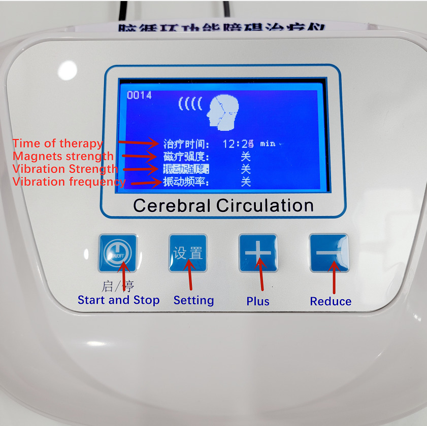 Back Massager Rtms Transcranial Magnetic Stimulation for Stroke adult and Children Insomnia Anxiety Depression Autism Brain Therapy Apparatus 230718