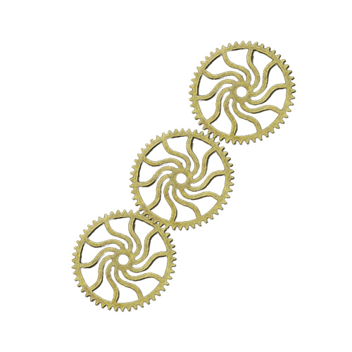 75pcs Zinc Alloy Charms Antique Bronze Plated steampunk gear Charms for Jewelry Making DIY Handmade Pendants 25mm