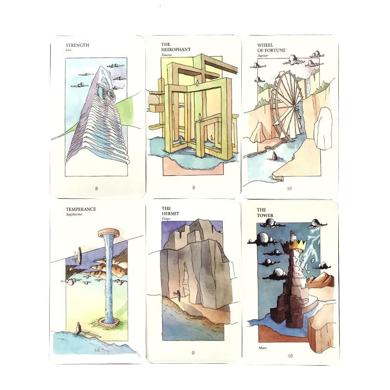 Outdoor Games Activities 79Card The Architect Tarot Card Card Entertainment Fate Divination Card Board Game Tarot And A Variety Of Tarot Options 23071