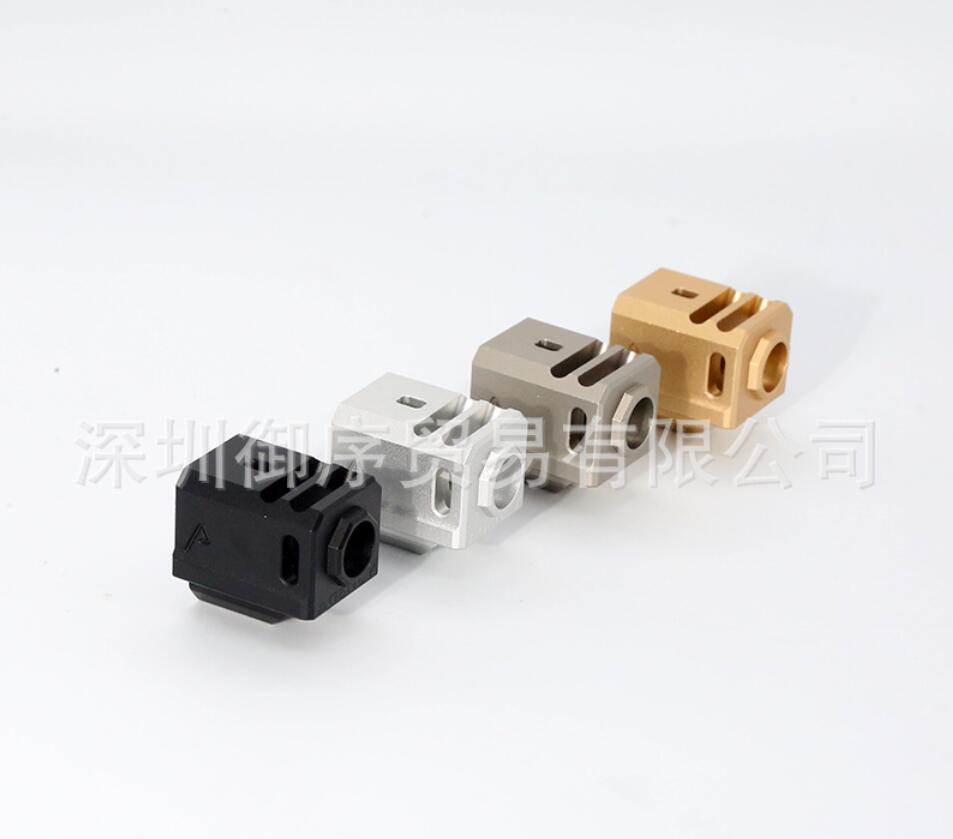 Hunting Scopes Reflex P1 Kublai Khan P1/P1S metal brake AgencyArms 14mm counter tooth G17 flame cap 7075 aluminum modification Mount S Dhwca Dhksi
Hunting Scopes Reflex P1 Kublai Khan P1/P1S metal brake AgencyArms 14mm counter tooth G17 flame cap 7075 aluminum modification Mount S Dhwca Dhksi
