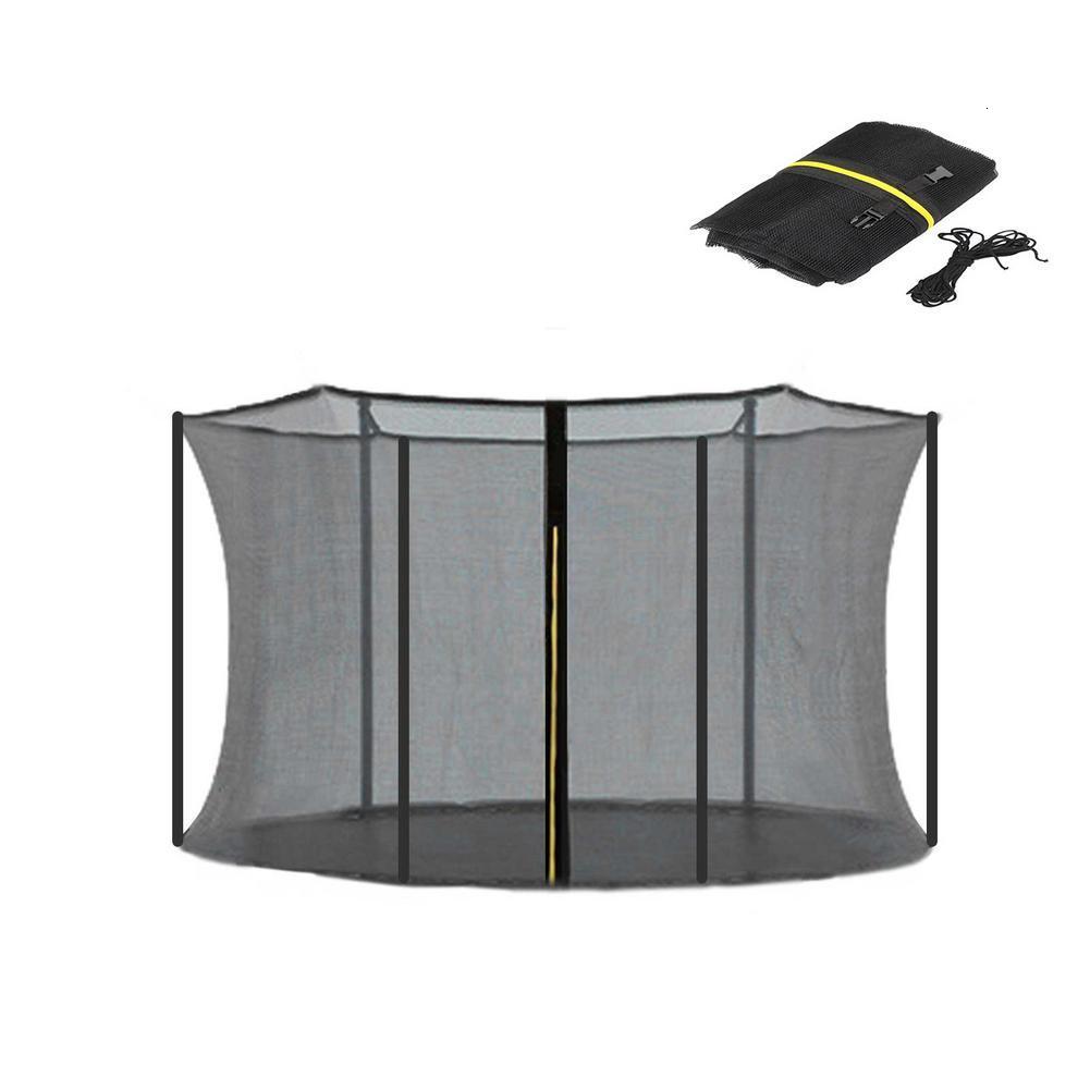 Trampolines Trampoline Safety Net Replacement Inner Protection Fence Trampoline Protective Inner Net For 101214 Feet 68 Poles Accessories 230717