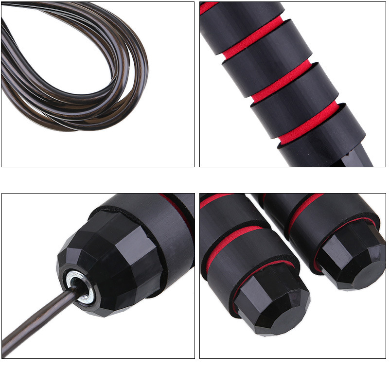 High quality Bearing steel wire Jump Ropes kids student training competition speed Skipping rope home outdoor gym fitness equipment tool