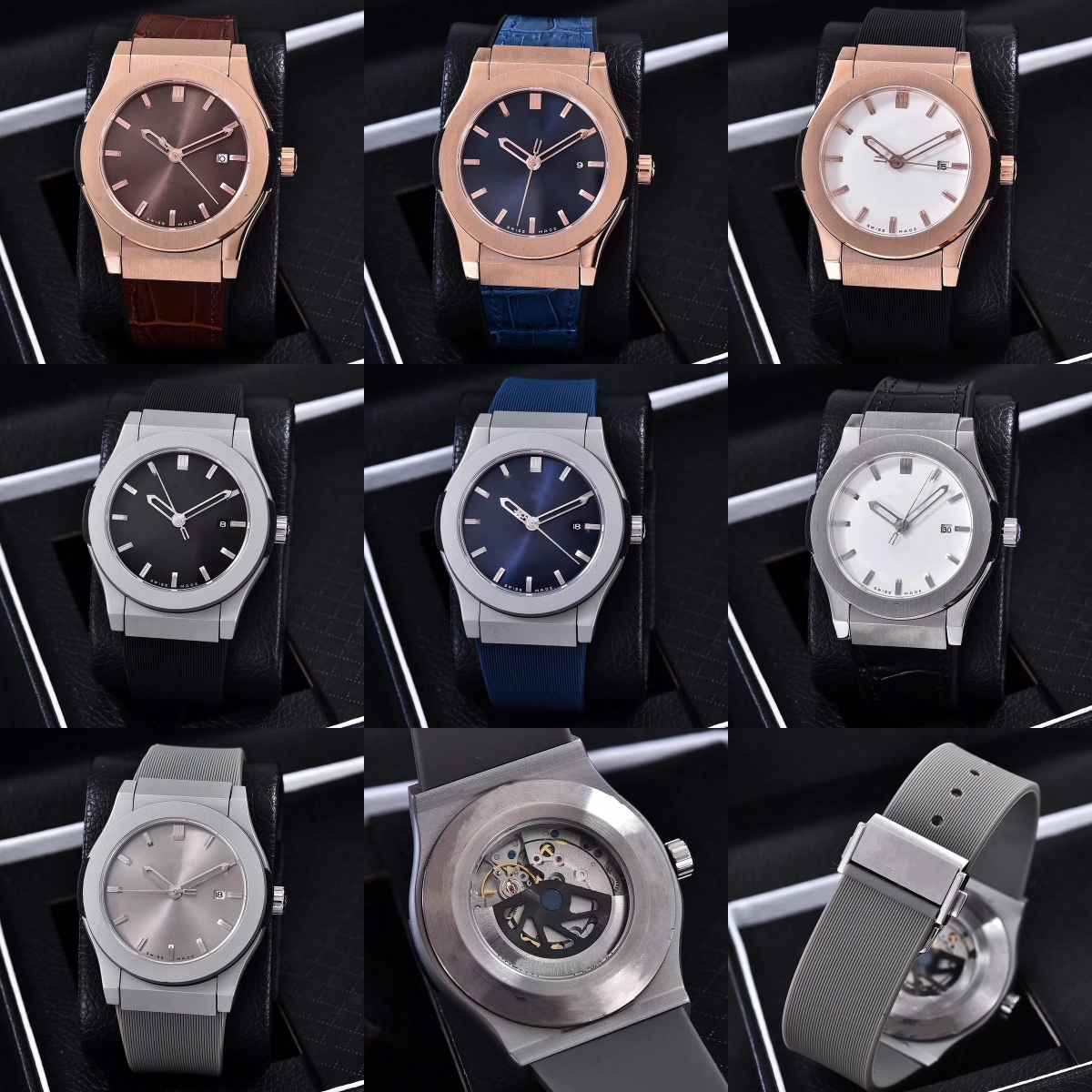 42mm Mens Designer Watch Automatic Mechanical Men's Sport Waterproof Watches Rubber Steel Strap Casual Business Watch, N30
42mm Mens Designer Watch Automatic Mechanical Men's Sport Waterproof Watches Rubber Steel Strap Casual Business Watch, N30