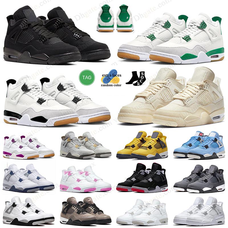 Jumpman 4 4s basketball shoes mens womes Military Black Cat 4 S OW Sail Red Thunder University Blue Seafoam White Oreos Pine Greens Pink Neon J4 Oreo Sneakers, J16 40-47 infrared
Jumpman 4 4s basketball shoes mens womes Military Black Cat 4 S OW Sail Red Thunder University Blue Seafoam White Oreos Pine Greens Pink Neon J4 Oreo Sneakers, J16 40-47 infrared