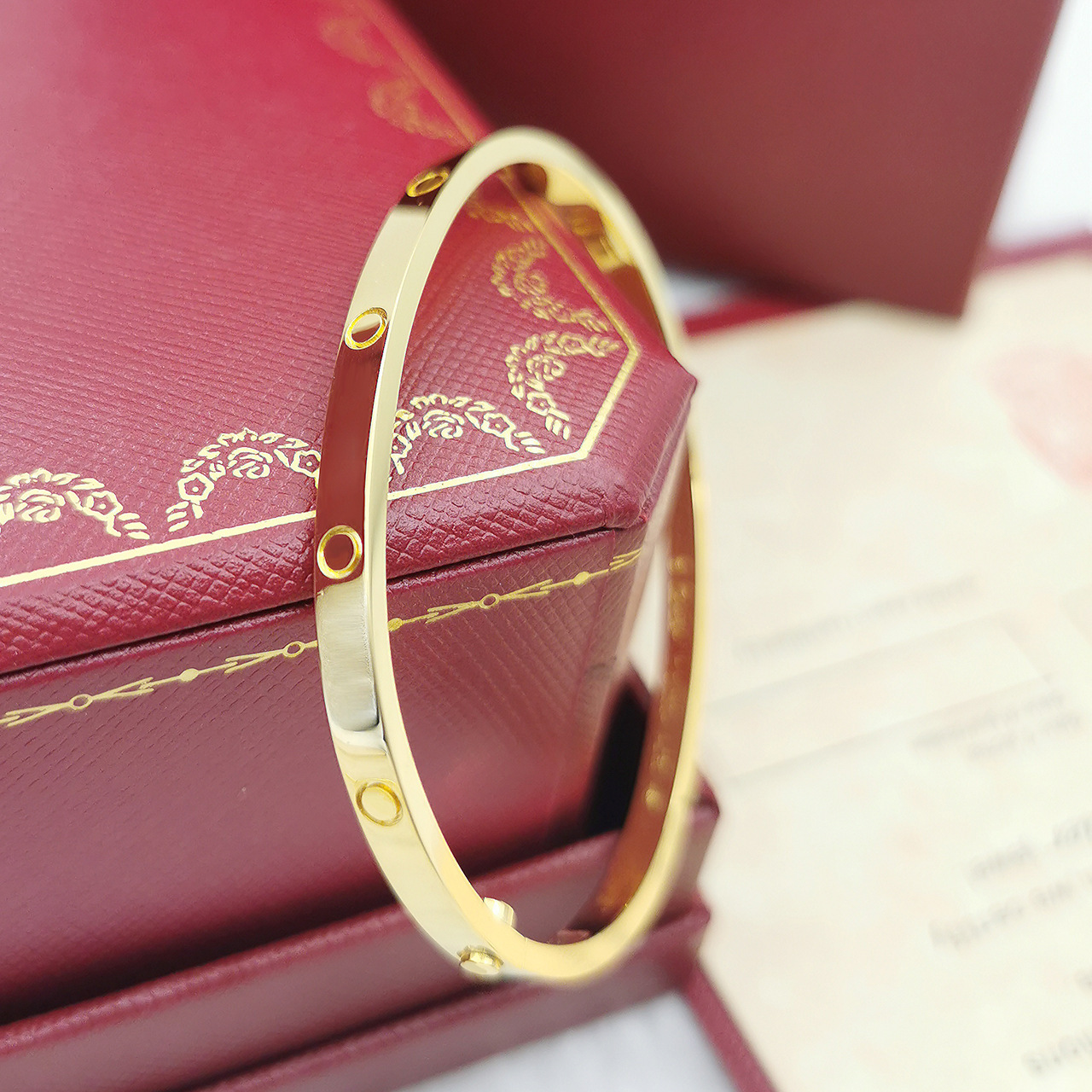 4MM 316L Titanium Steel Designer Thin Bracelet Women Men Love 4CZ Bracelet Bangles Silver Rose Gold Screw Screwdriver Nail Bangle Bracelet Couple Jewelry
4MM 316L Titanium Steel Designer Thin Bracelet Women Men Love 4CZ Bracelet Bangles Silver Rose Gold Screw Screwdriver Nail Bangle Bracelet Couple Jewelry