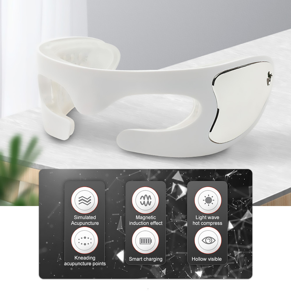 Face Care Devices Electric Eye Massager Anti Wrinkle Eye Massage Anti Aging Eye Care LED Massage Rechargeable Massage Device Eye Beauty Tool 230717