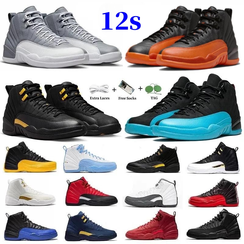 Jumpman 12 12s Field Purple basketball shoes Cherry A Ma Maniere x Black White Game Hyper Royal Eastside Golf Muslin University men trainers sports sneakers
Jumpman 12 12s Field Purple basketball shoes Cherry A Ma Maniere x Black White Game Hyper Royal Eastside Golf Muslin University men trainers sports sneakers