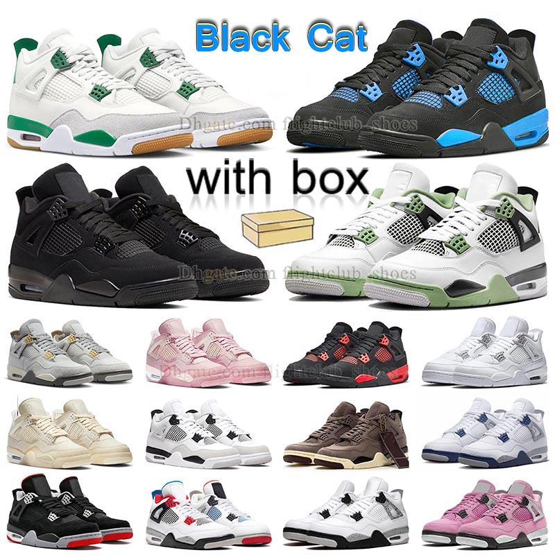 Jumpman 4 With Box Basketball Shoes Tech Men Women 4s Pine Green Military Black Cat sail Midnight Navy J4 Oreo Pink Seafoam University Blue Dhgate jordans Sneakers, J72 36-46 ow-pink-1
Jumpman 4 With Box Basketball Shoes Tech Men Women 4s Pine Green Military Black Cat sail Midnight Navy J4 Oreo Pink Seafoam University Blue Dhgate jordans Sneakers, J72 36-46 ow-pink-1