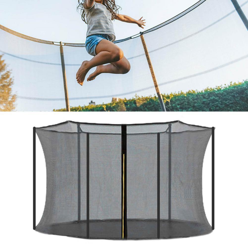 Trampolines Trampoline Safety Net Replacement Inner Protection Fence Trampoline Protective Inner Net For 101214 Feet 68 Poles Accessories 230717