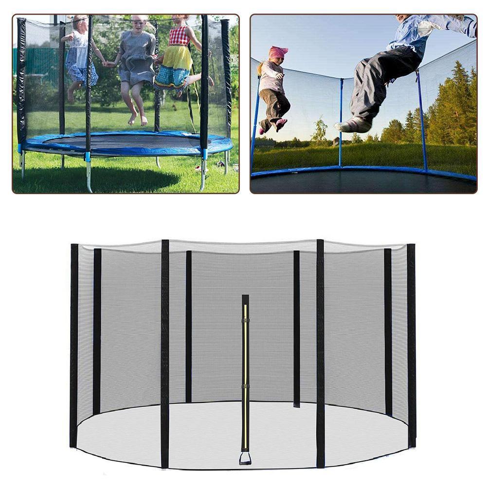 Trampolines 1.832.443.063.66m Trampoline Enclosure Durable PP Safe Nylon Trampoline Protection Net for Outdoor Children Injury Prevention 230717