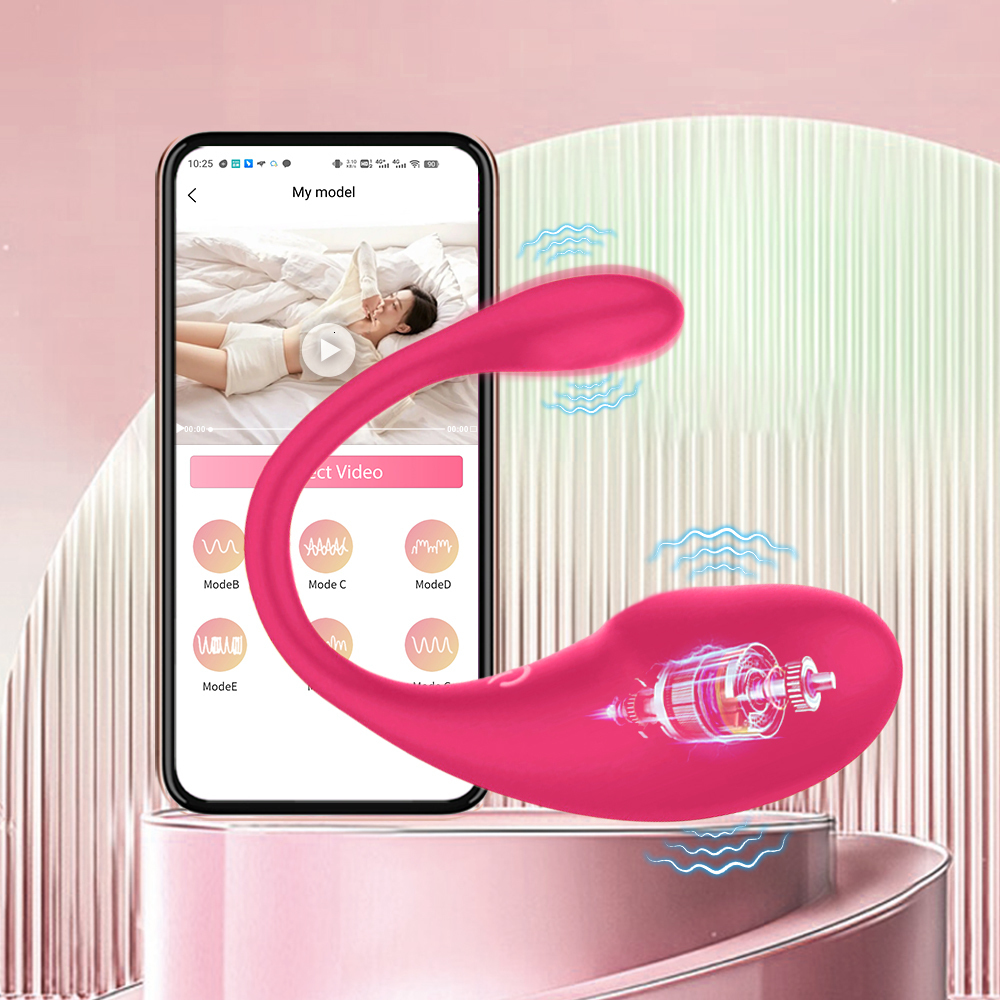 Vibromasseur Sans Fil Femme Dildo Contrôle à Distance APP Œuf Vibrant Culotte Clitoridienne Jouet Sexuel Adulte 18/07/2023