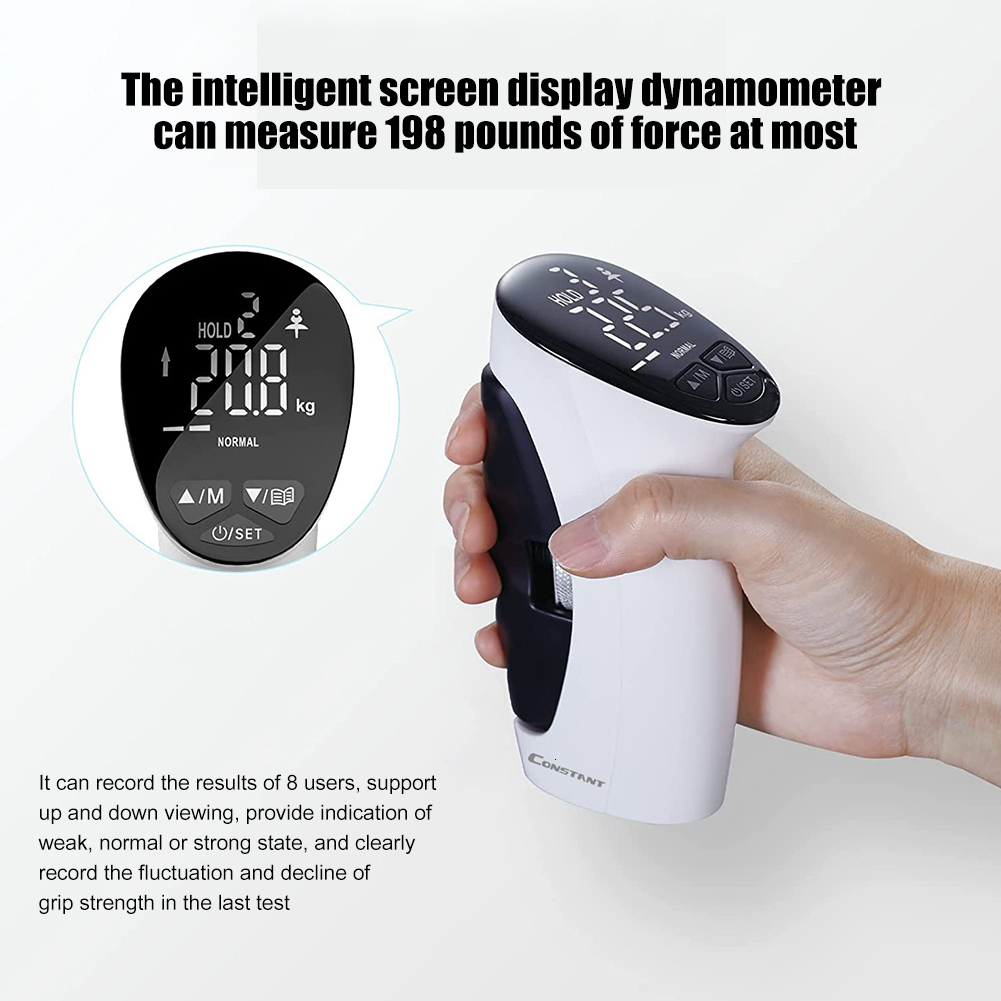 Hand Grips LED Digital Electronic Hand Grip Power Strength Trainer Tester Hand Dynamometer Professional Fitness Accessories 230717