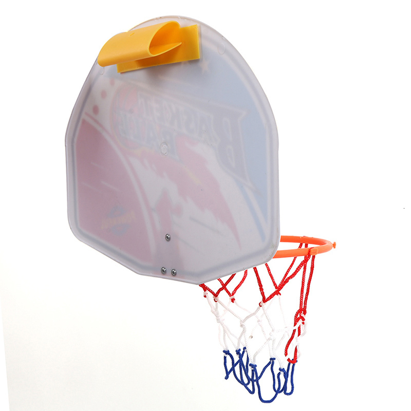 Balls Plastic Toy Backboard Indoor Kids Sport Adjustable Hanging Basket Box Children's Basketball Board WIth Ball 230717