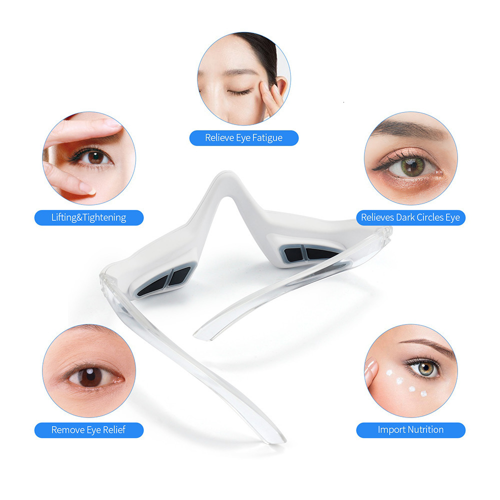 Face Care Devices Red Light Therapy Anti-Aging Eye Massager Compress Eyes Fatigue Relief Relaxation Relieve Dark Circles EMS Vibration Eye 230717