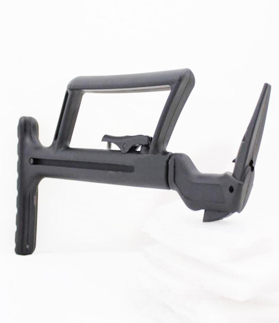 Tactical retractable Buttstock stock Fit For G17 G19 Vertion Model Hunting plastic adapter Black Tan Oliviar Color9415167