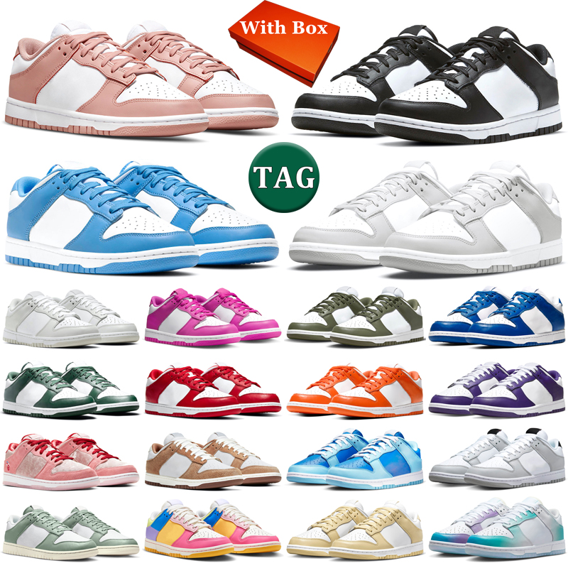 With Box Low Panda Shoes Men Women Sneakers White Black Grey Fog UNC Rose Whisper Active Fuchsia Triple Pink Photon Dust Casual Mens Outdoor Trainers, 44
With Box Low Panda Shoes Men Women Sneakers White Black Grey Fog UNC Rose Whisper Active Fuchsia Triple Pink Photon Dust Casual Mens Outdoor Trainers, 44
