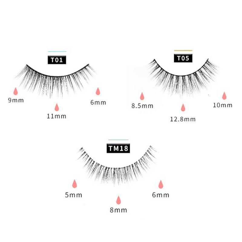 False Eyelashes 6Pcs Magnetic EyeLashes Kit With Applicator 3D Natural Look Lashes Reusable Easy Wear No Glue Need Clip Set 230718
