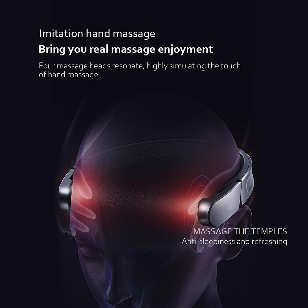 Head Massager Solar Plexus Head Massager Electric Anti-Sleepiness Refresher Device Physiotherapy Antiestres Insomnia Relax Therapy Health Care 230718