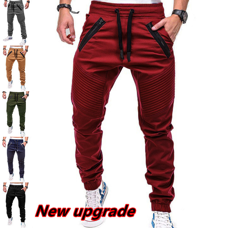Men s Pants Men Casual Joggers Sweatpants Male Trousers Pencil Size S 3XL 230718