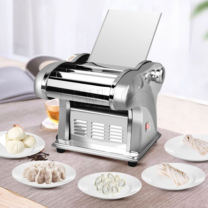 JCD-5 Electric Noodle Making Pasta Maker Dough Roller Noodle Cutting Machine
