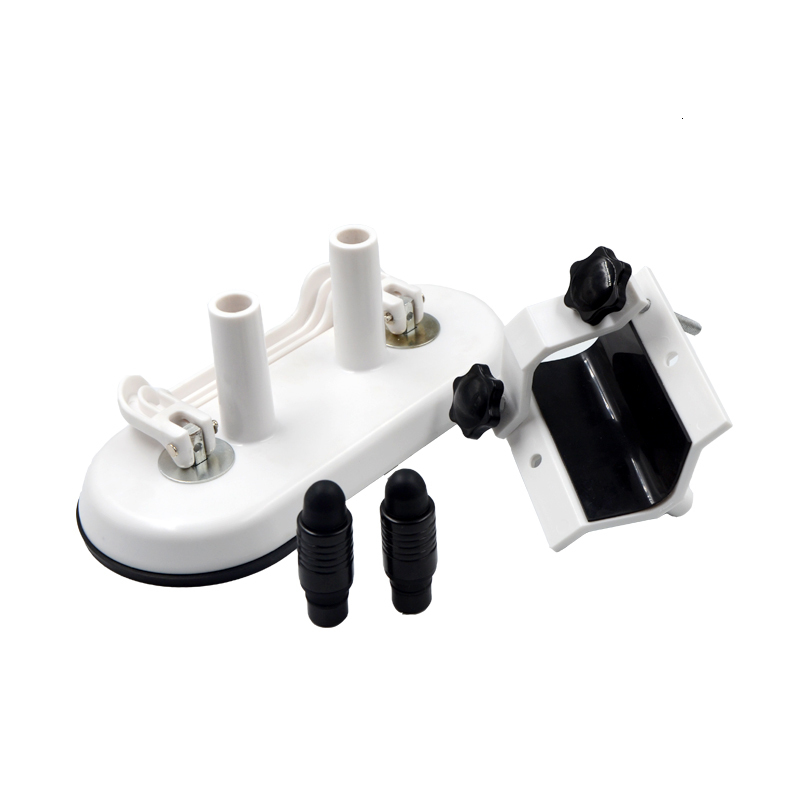 Full Body Massager Massage Gun Holder Two Suction Base With Massage Heads Massage Gun Support Self Massage Tool 230718