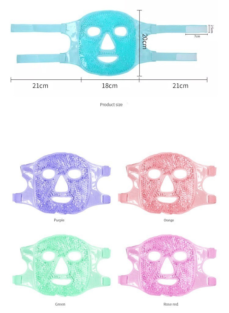 Eye Massager Ice Gel Face Mask Eye Mask Anti Wrinkle Relieve Fatigue Skin Firming Spa Cold Therapy Ice Pack Cooling Massage 230718