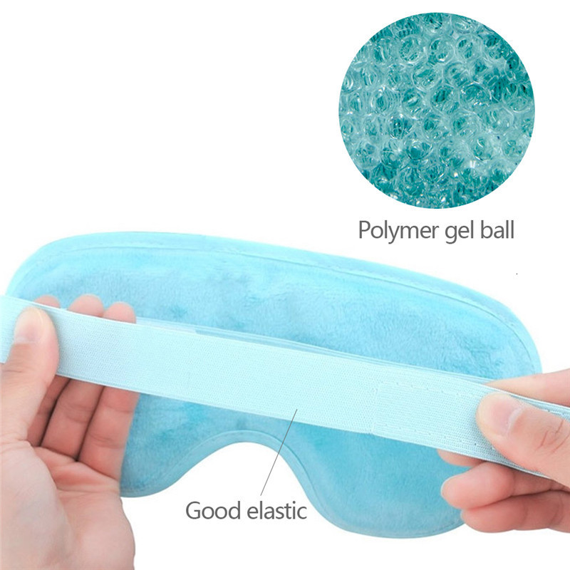 Eye Massager Gel Eye Mask Reusable Beads for Cold Therapy Soothing Relaxing Beauty Gel Eye Mask Sleeping Ice Goggles Sleeping Mask 230718