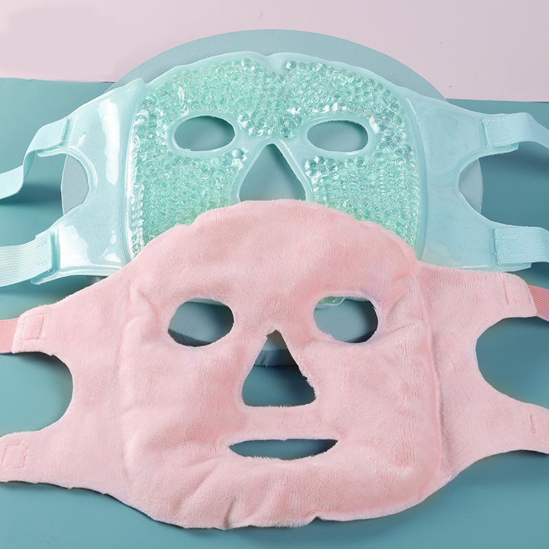 Eye Massager Ice Gel Face Mask Eye Mask Anti Wrinkle Relieve Fatigue Skin Firming Spa Cold Therapy Ice Pack Cooling Massage 230718