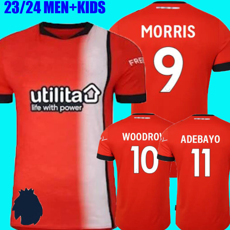 23 24 LuTOn ToWn Soccer Jerseys Kids Kit Home Away Third 3rd 2023 2024 MORRIS WOODROW ADEBAYO BURKE Football Shirt Fan Player Maillot Foot CAMPBELL DOUGHTY HORVATH, 23/24 home
23 24 LuTOn ToWn Soccer Jerseys Kids Kit Home Away Third 3rd 2023 2024 MORRIS WOODROW ADEBAYO BURKE Football Shirt Fan Player Maillot Foot CAMPBELL DOUGHTY HORVATH, 23/24 home