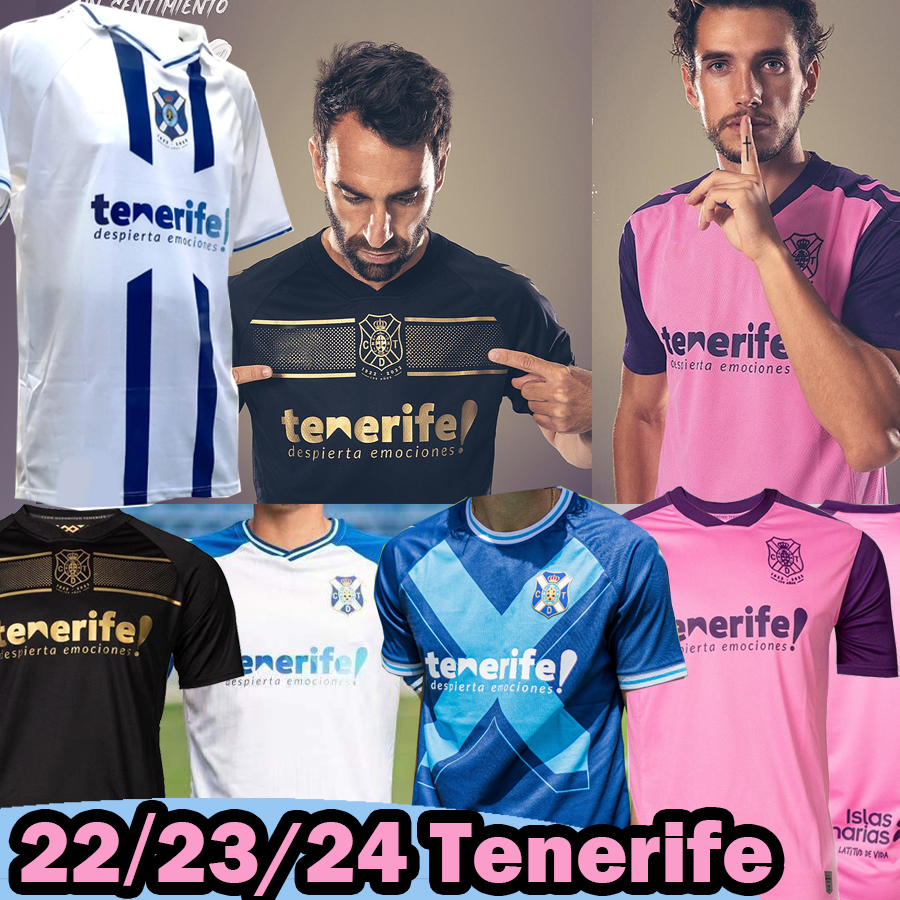 22 23 CD Tenerife Centenary soccer jerseys Special 100th anniversary Elady Shashoua Mellot Michel Mollejo 22 /23 camisetas de futbol home third football shirts top, 23-24 home
22 23 CD Tenerife Centenary soccer jerseys Special 100th anniversary Elady Shashoua Mellot Michel Mollejo 22 /23 camisetas de futbol home third football shirts top, 23-24 home