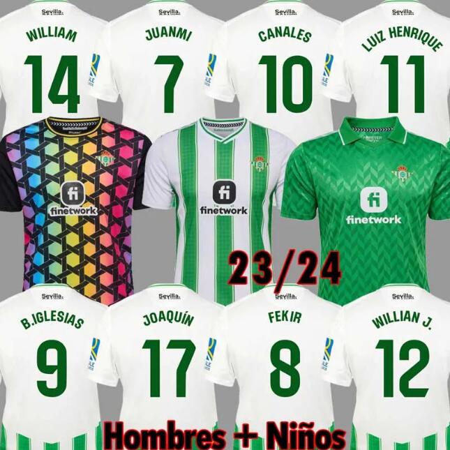 23 24 real Betis soccer Jerseys copa DEL rey FINAL away JOAQUIN B.Iglesias camiseta de futbol Juanmi ESTADIO FOURTH third 2023 2024 kids Manga Corta, 23/24 home
23 24 real Betis soccer Jerseys copa DEL rey FINAL away JOAQUIN B.Iglesias camiseta de futbol Juanmi ESTADIO FOURTH third 2023 2024 kids Manga Corta, 23/24 home