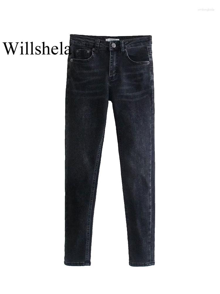 Women's Pants Women Fashion Slim-fit Skinny Jeans Vintage Mid-rise Front Zipper Female Chic Lady, Blue
Women's Pants Women Fashion Slim-fit Skinny Jeans Vintage Mid-rise Front Zipper Female Chic Lady, Blue