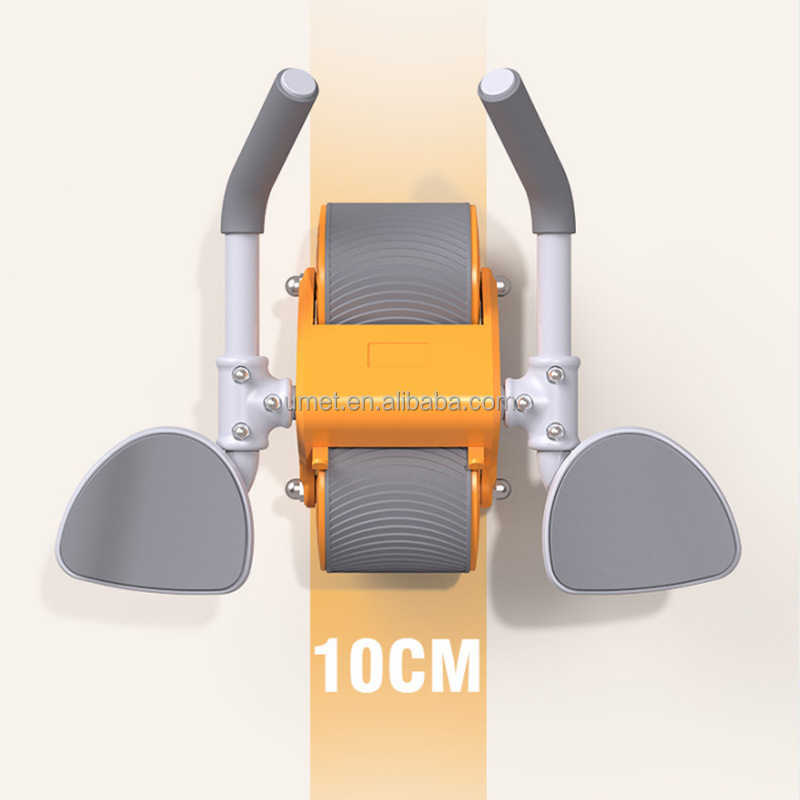 Ab Rollers 2023 New Version Ab Two Wheels Roller Automatic Rebound Ab Wheel Roller Abdominal Core Trainer HKD230718