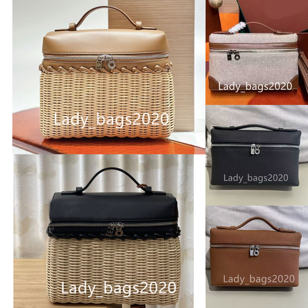 Loro Piana Lunch Box Bag Bamboo Woven L19 LP Women Bags Luxury Designer Makeup Handbags Genuine Ostrich Leather Canvas Ostrich Stranded Handbag Two Way Zipper Tote, As pic 17-grey
Loro Piana Lunch Box Bag Bamboo Woven L19 LP Women Bags Luxury Designer Makeup Handbags Genuine Ostrich Leather Canvas Ostrich Stranded Handbag Two Way Zipper Tote, As pic 17-grey