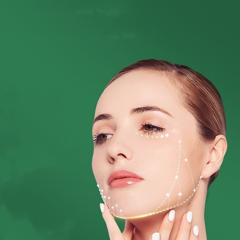 Face Care Devices Lifting Device LED Pon Therapy Slimming Vibration Massager Double Chin V Face Shaped Cheek Lift Belt Machine 230717