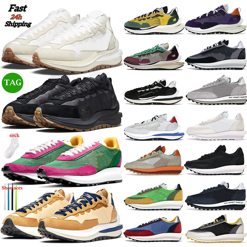 

designer Vaporwaffle Ld sacai Waffle Running Shoes For Men Women Sail Black Gum Summit White Nylon Orange Mens Sports sneakers Trainers