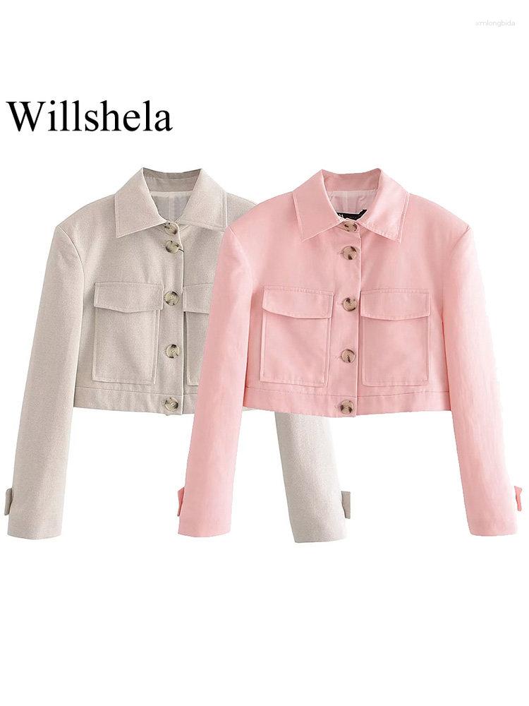 Women's Suits Women Fashion With Pockets Solid Single Breasted Blazer Vintage Lapel Neck Long Sleeves Female Chic Lady Outfits, Beige
Women's Suits Women Fashion With Pockets Solid Single Breasted Blazer Vintage Lapel Neck Long Sleeves Female Chic Lady Outfits, Beige