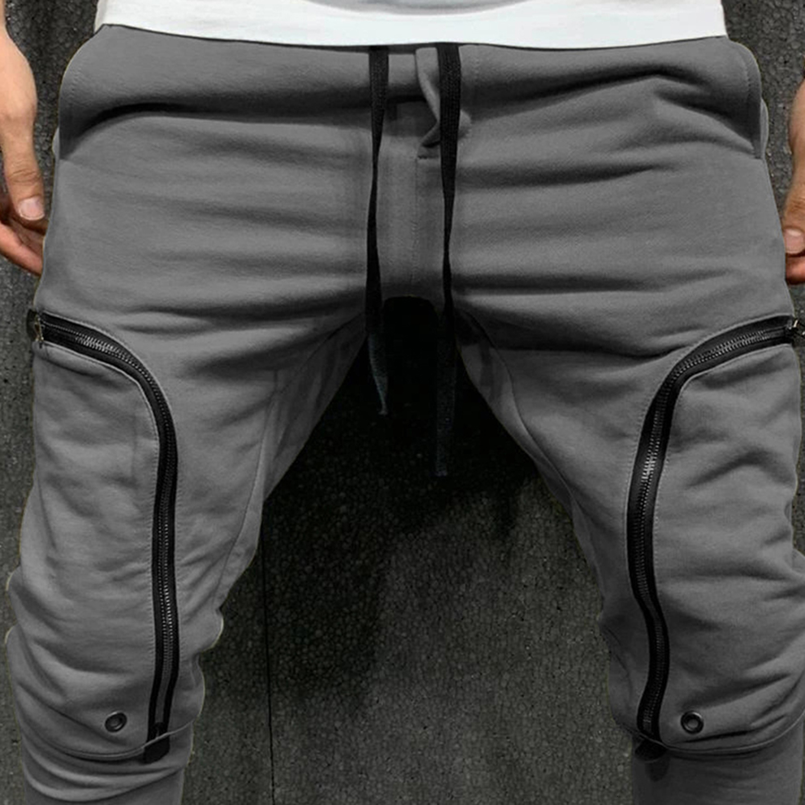 Men s Pants Jogger Spring Summer Hipster Streetwear Male Solid Color Casual Cargo Men Trousers 230718