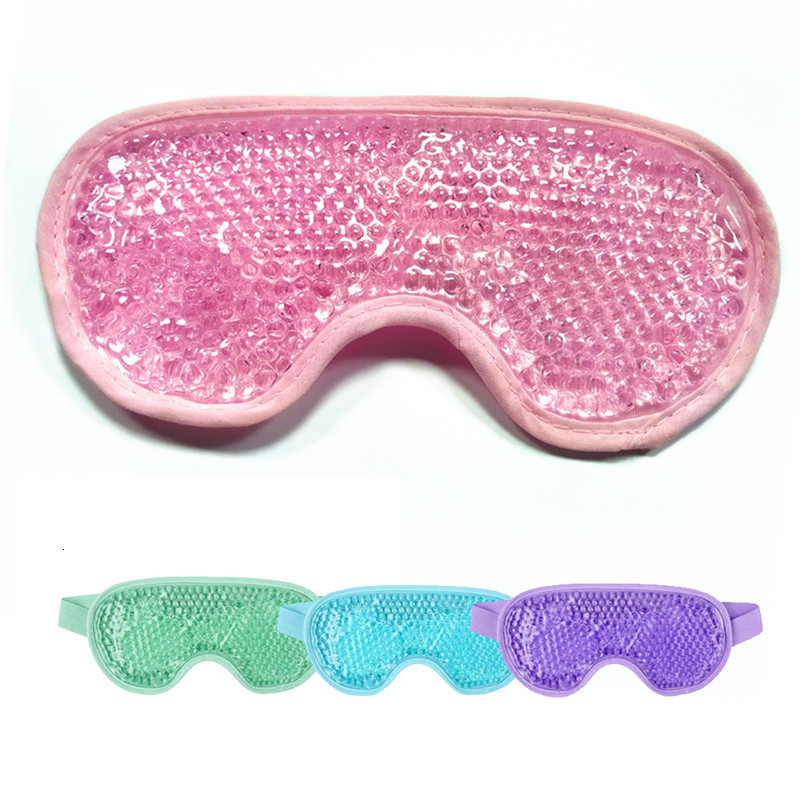 Eye Massager Gel Eye Mask Reusable Beads for Cold Therapy Soothing Relaxing Beauty Gel Eye Mask Sleeping Ice Goggles Sleeping Mask 230718