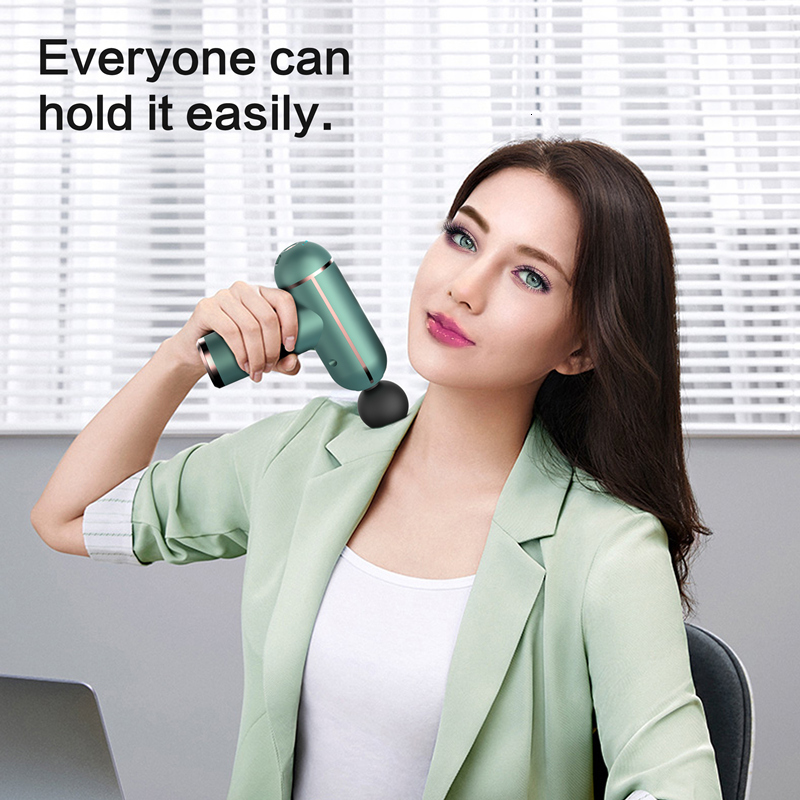 Full Body Massager MUKASI LCD Display Professional Massage Gun Deep Muscle Relaxation Fascia Gun Slimming Body Neck Back Foot Leg Shoulder Massager 23