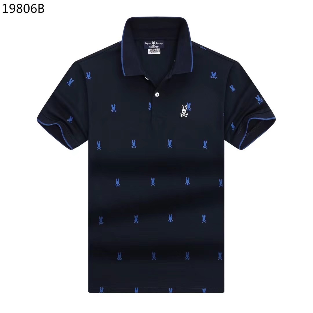 Mens Fashion POLO Shirt Psycho Bunny Printed Animal Summer Polo Short Sleeve High Quality Brand Couple Cotton Casual T shirt, Customize
Mens Fashion POLO Shirt Psycho Bunny Printed Animal Summer Polo Short Sleeve High Quality Brand Couple Cotton Casual T shirt, Customize