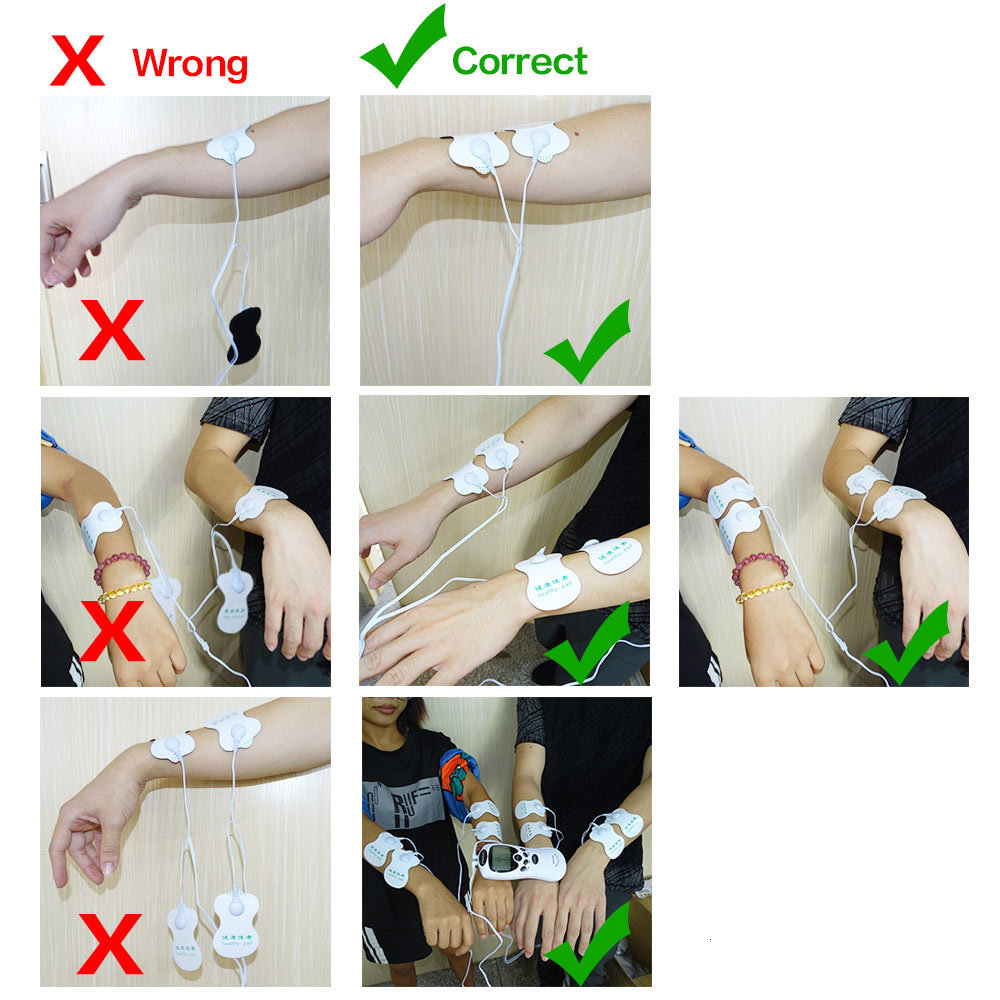 Face Massager Health Tens Muscle Neck Massager Back Electric Digital Therapy Machine Massage Electronic Pulse Stimulator for Full Body Care 230718