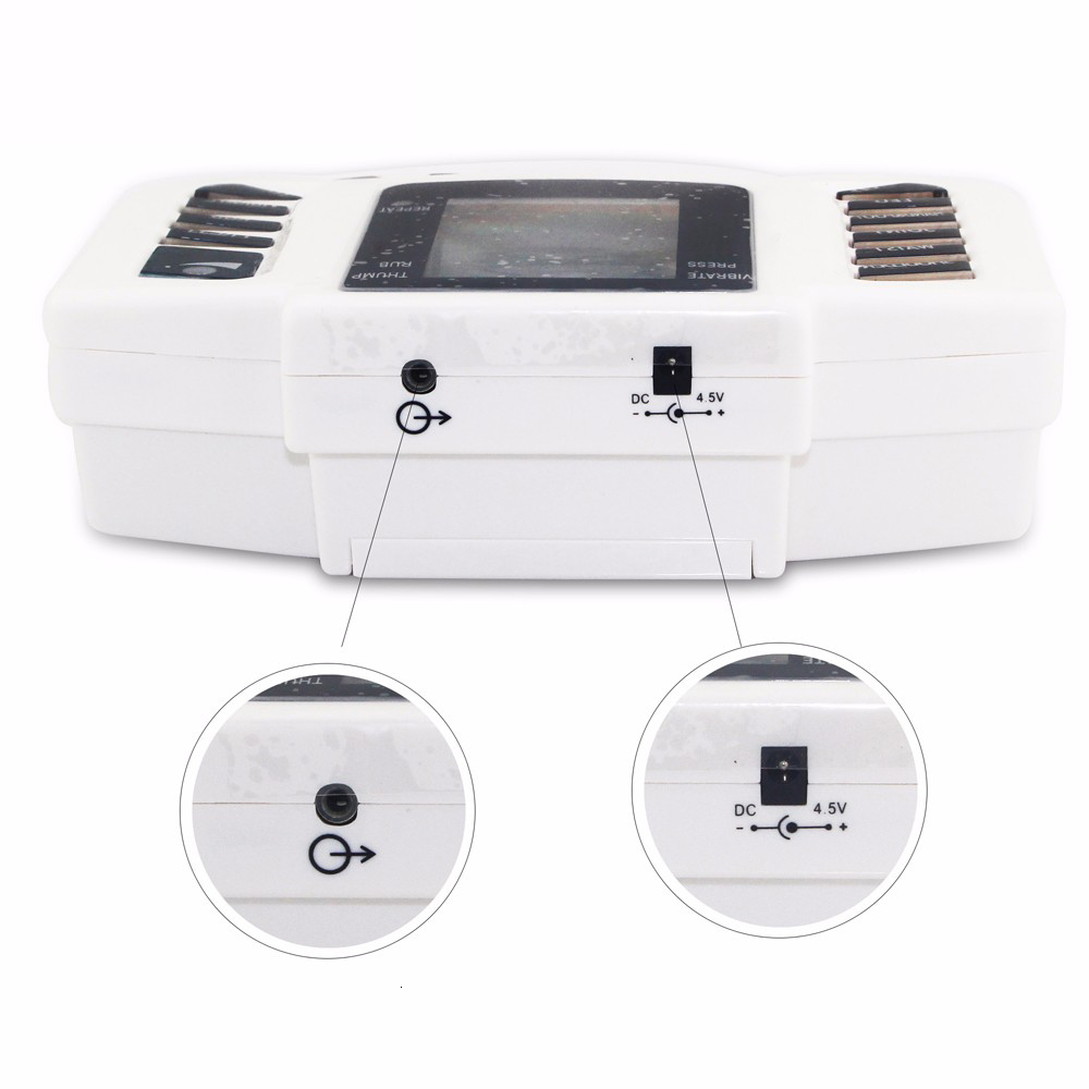 Face Massager JR309 EMS Tens Massage Unit 16 Pads Russian Electrical Pulse Acupuncture Full Body Relax Muscle Therapy Massager Stimulator 230718