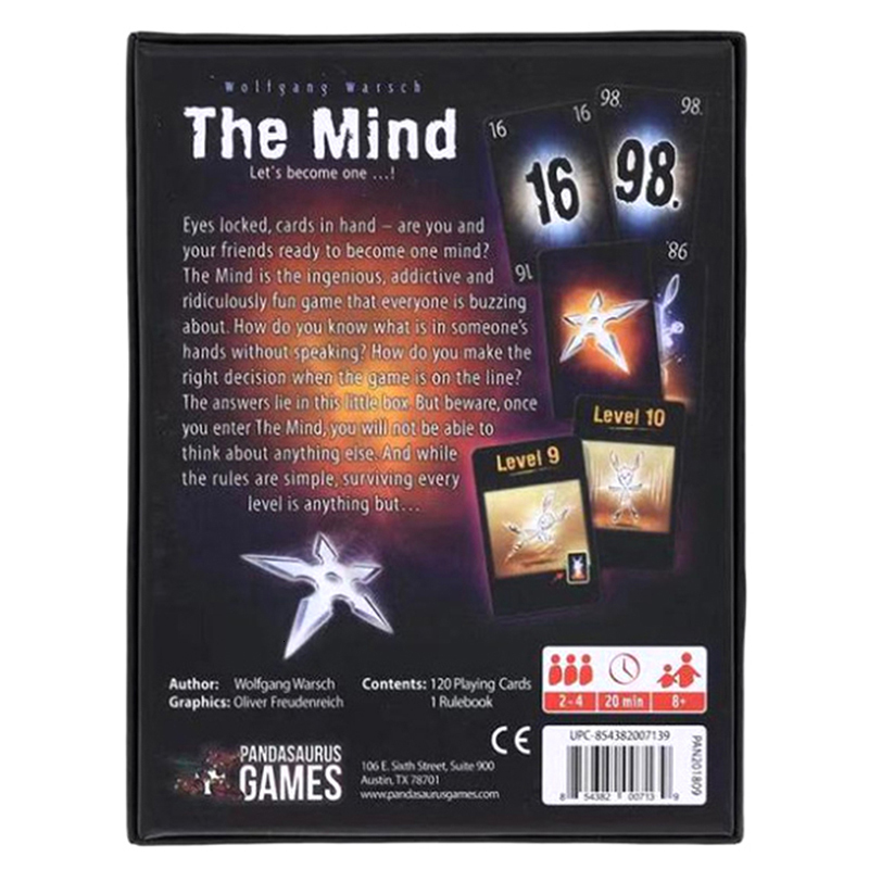 Outdoor Games Activities The Mind Card Game Party Puzzle Board Game Team Experience Interactive Game 230718