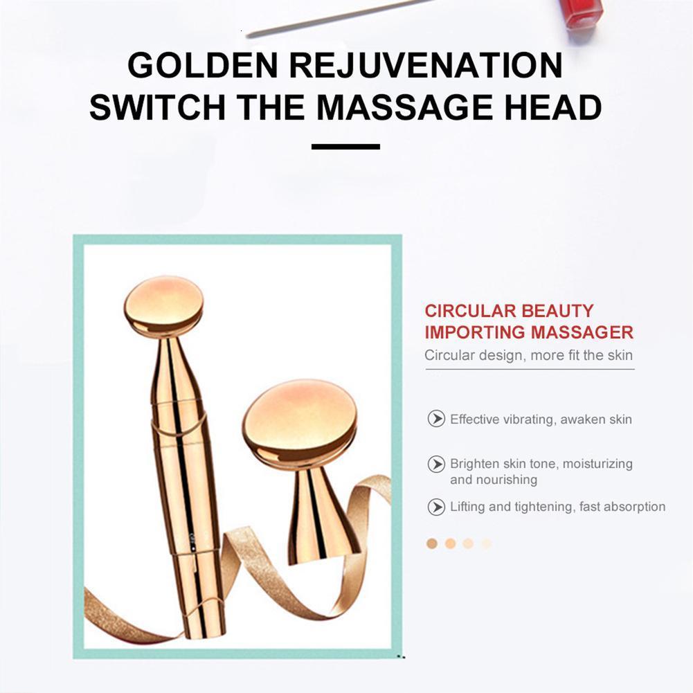 Face Care Devices 3D Vibrating Face Machine 2 in 1 Face Eye Introducer Wrinkle Reducer Body Massager Beauty Device Skin Care tool 230717