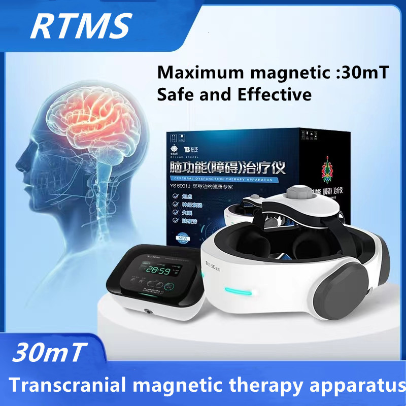 Head Massager 30mT rTMS Transcranial Magnetic Stimulator Parkinson's disease Insomnia Anxiety Depression Treatment Instrument Schizophrenia 23071