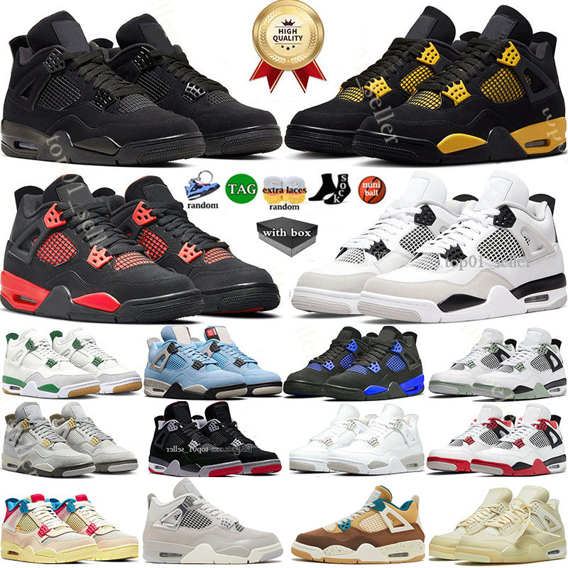 With box 4 basketball shoes for men women 4s Frozen Moments Cacao Wow Red Thunder Military Black Cat Pine Green University Blue Cool Grey White Oreo Sports Sneakers, #13
With box 4 basketball shoes for men women 4s Frozen Moments Cacao Wow Red Thunder Military Black Cat Pine Green University Blue Cool Grey White Oreo Sports Sneakers, #13
