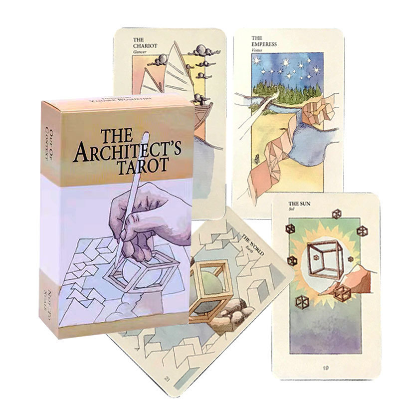 Outdoor Games Activities 79Card The Architect Tarot Card Card Entertainment Fate Divination Card Board Game Tarot And A Variety Of Tarot Options 23071