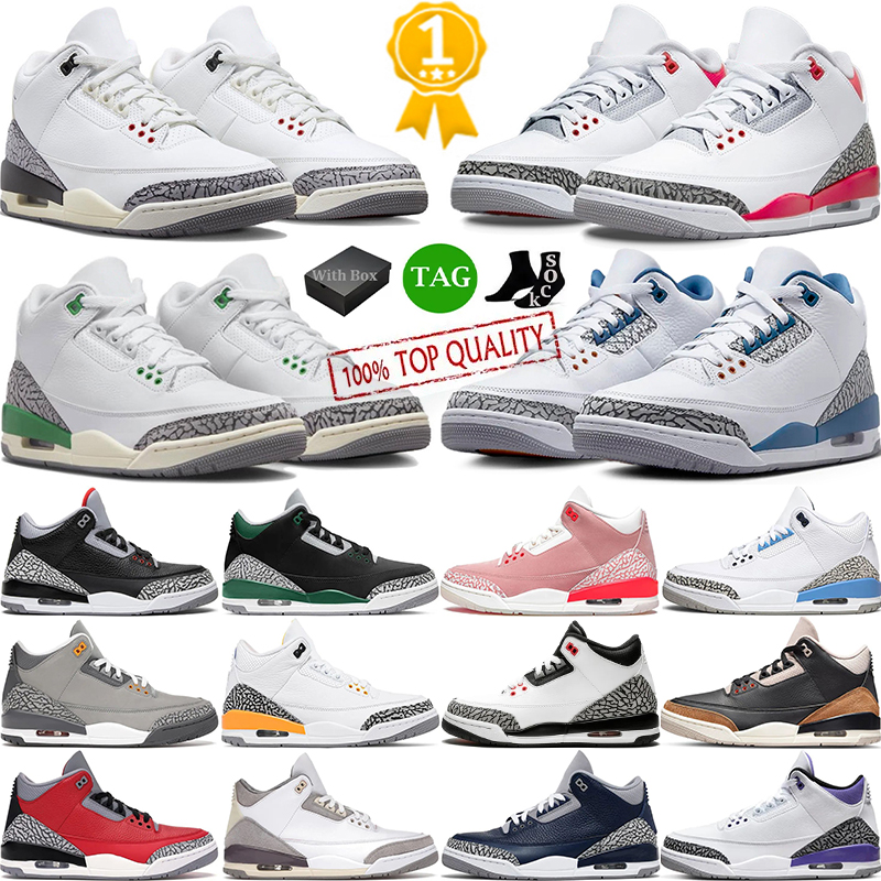 Jumpman 3 basketball shoes retro 3s men women sneakers White Cement Fire Red UNC Lucky Pine Green Reimagined Wizards Dark Iris Cardinal Racer Blue j3 Sports Trainers, #41
Jumpman 3 basketball shoes retro 3s men women sneakers White Cement Fire Red UNC Lucky Pine Green Reimagined Wizards Dark Iris Cardinal Racer Blue j3 Sports Trainers, #41